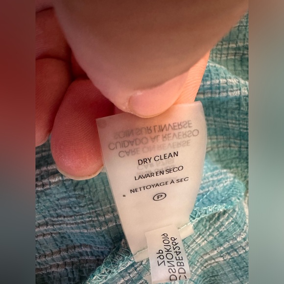 Calvin Klein Womens Blue Plaid Halter Midi Fit Flare Dress 4(no belt) - Picture 11 of 11